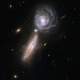 Illustration for article titled The Cosmic Wonder of Colliding Galaxies